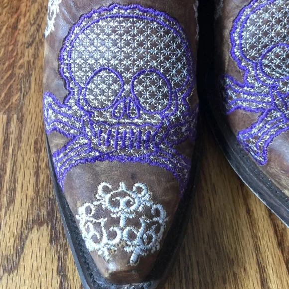 Corral Skull western boot - Picture 4 of 9